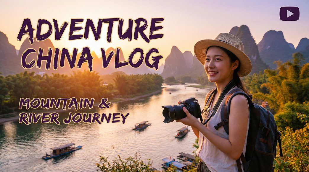国产大奶旅行VLOG视频